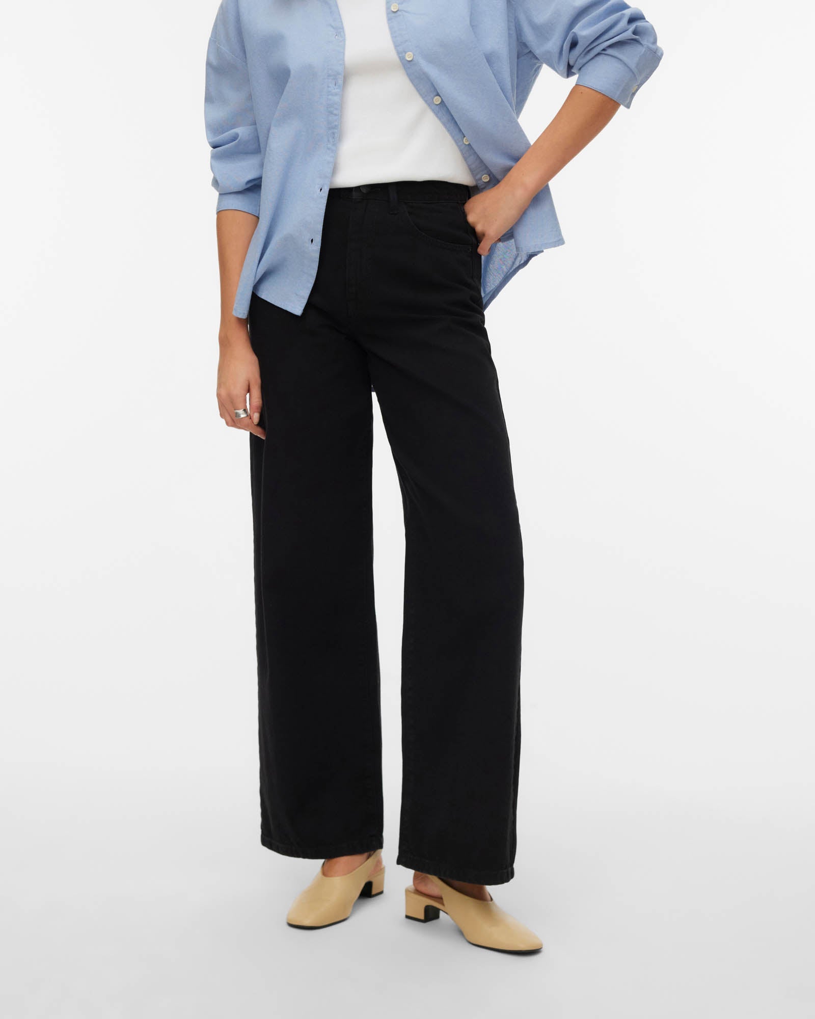 VMKIRSA IDA HIGH-RISE WIDE JEANS